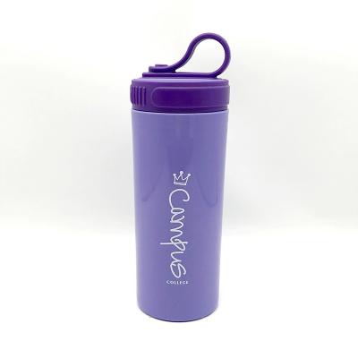 China Solid Color Logo Printed Drinking Water Bottles Glossy Seal Proof Plastic Travel Cheap Viable Price New for sale