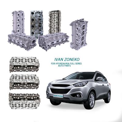 China 100% Import Material Ivanzoneko Factory Chinese Diesel Master Cylinder Engine Aluminum Cylinder Heads For Hyundai Kia Korean Cars for sale