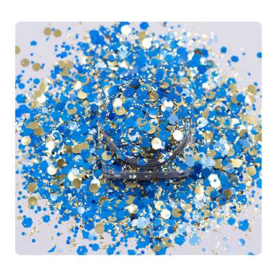 China High Quality Holiday Decoration Crafts Glitter Loose Powder Thick Colorful Cosmetic Glitter Loose Glitter for sale