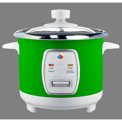 China Outdoor Commercial Low Carbo De-Sugar Big Cup All In 1 Non-Stick Electric Manual Rice Cooker 2L 3L 4L 5L Electric Quick Rice Cookers for sale