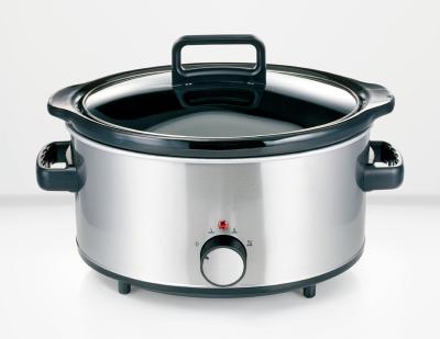 China Digital Household Appliances Stainless Steel Outdoor Jug Pot Slow Cooker 3.5L 4.5L 6.0L for sale