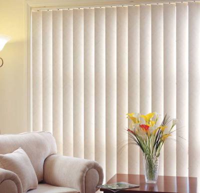 China Pure motorized / remote control vertical blinds somfy environment friendly for sale