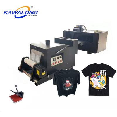 China Garment Shops A3 DTF Printer Inkjet Printer Shaking Powder Roll To Roll Heat Transfer Film for sale