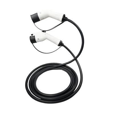 China Electric Car Charging Cables Top Selling Reasonable Price New Type 1 Type To Type 2 Charging Connector Mode 3 Ev Plug for sale