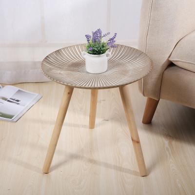 China Wall Decor Expandable Custom Wooden Flower Pot Bearing Modern Tea Coffee Table Multifunctional Luxury Table For Home Hotel Room for sale