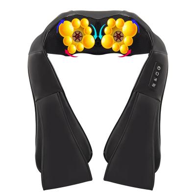 China Wholesale Electric Neck Massage Pillow Smart Timing Neck Shoulder Back Deep Tissue Massager For Pain Relief for sale