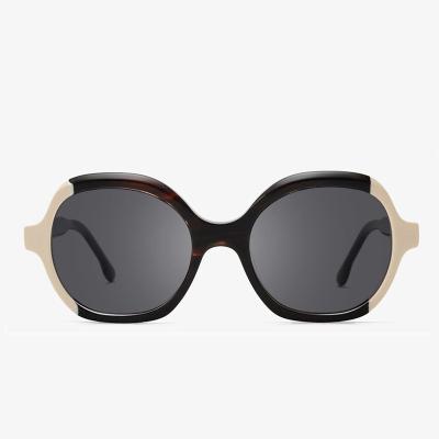 China Fashion Sunglasses 18139 Luxury Polarized Sunglasses 2022 Logo Sun Glasses Acetate Support OEM High Quality Custom Brand for sale