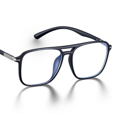 China 51033 Retro Full Frame Plain Square Glasses UV400 Computer Glasses Simple Unisex Optical Frames for sale