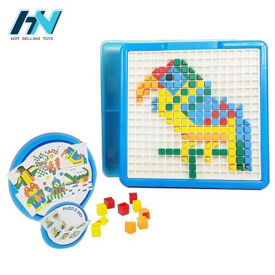 China Eco - Friendly Educational Jigsaw Toys Building Block 490PCS Mosaic Puzzle For Kids for sale