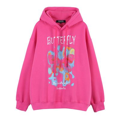 China Breathable Suppliers Pullover Women's Hooded Sweatshirts Hoodies Sweatshirts for sale