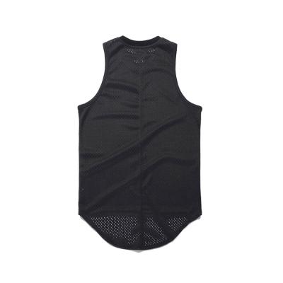 China OEM QUICK DRY Color Mesh Men's Stringer Tank Top Bodybuilding Fitness Tank Top for sale