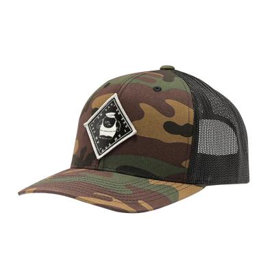 China COMMON 6 Panel High Quality Mesh Camouflage Trucker Baseball Cap Back Hat for sale