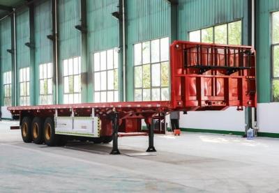 China Multi Axle Low Bed Semi Trailer 60 80 100 Tons Lowboy Truck Semi Trailer High Strenth for sale