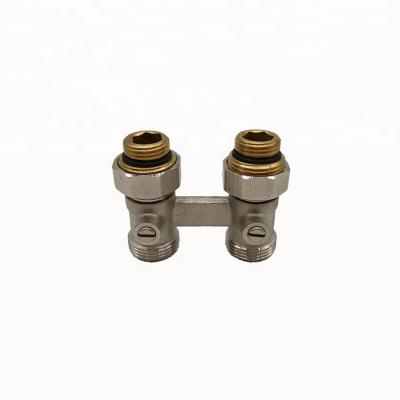 China 2018 General New Product Valve , Brass Straight Thermostatic Radiator H 1/2