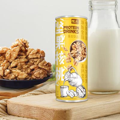 China Natural High Protein High Calcium Protein/LISHI Nuts Ready To Drink Canned All People 245ml 72 Per Carton Nut Milk for sale