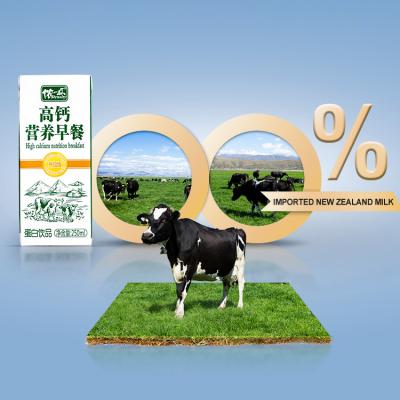 China Daily Unit High Calcium/Protein/Calcium Nutrition LISHI Drinks New Zealand Imported Milk Source 250ml 72 Per Carton Milk Drink for sale