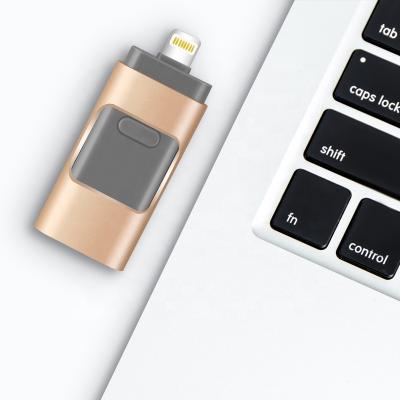 China IFlash Drive 2018 New 3 in 1 USB Drive Iflash OTG USB3.0 Flash Drive with High Speed ​​and Quality for Android and Iphone for sale