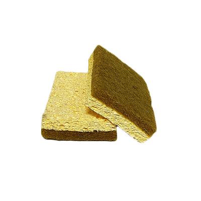 China Sustainable Based Natural Scrub Sponge Cleaning Sponges For Dishes, Kitchen, Bathroom Non-scratch Dish Biodegradable Sponge Along for sale