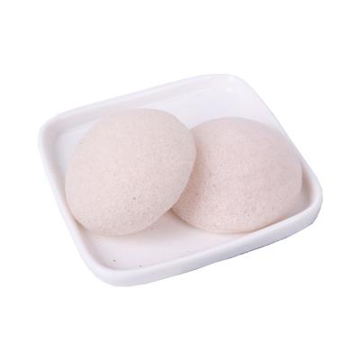 China Hot Selling Clean Sponge Shape Natural Soft Half Ball Konjac Facial Puff for sale