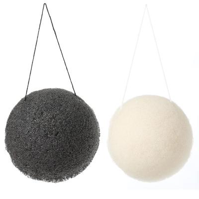 China All Natural Konjac Sponge Bath Cosmetic Konjac Ball Sponge Facial Cleansing Organic Konjac Organic for sale