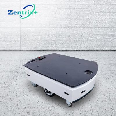 China Wifi Popular Product Automatic Delivery Vehicle Robot Agv Cart Chassis Support Secondary Development Robot Navigation Platform for sale