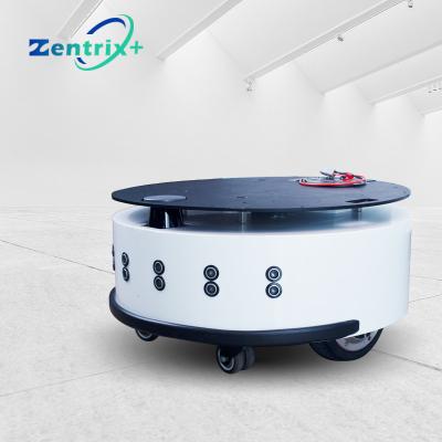 China Wifi High Preciseness Intelligence Agv Robot Chassis 6wd Automatic Charging Robot Platform Base To Secondary Development for sale