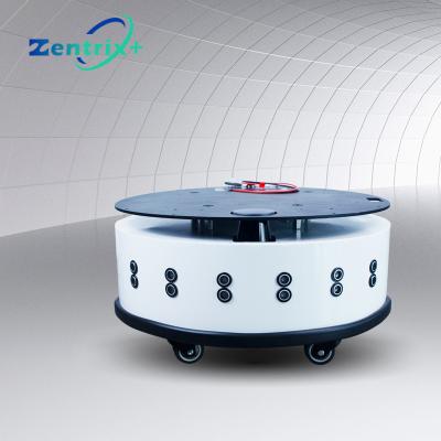 China Wifi Autonomous Navigation Obstacle Avoidance Wheeled Robot Chassis Agv Robot Platform Ros Navigation System for sale