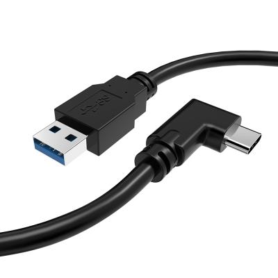 China 90 Degree Gen1 C Usb 3.2 Right Angle Type 90 Degree 60w 3.0 A Elbow 5m Right Angle Usb To C Vr Cable For Research 2 Gen 2 C Cable Data Cable Ques fast fill 10gbps for sale