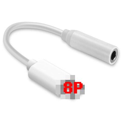 China MP3/MP4 aux adapter Player 8 Pin 3.5MM Cable Music Audio For Lightning To 3.5mm Jack Connector Cable for sale