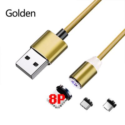 China Wholesale Etc.electronic Mobile Phone Product 3 in 1 USB Cord 3in1 Multi Charging Magnetic USB Data Cable for iphone 12 13 for sale