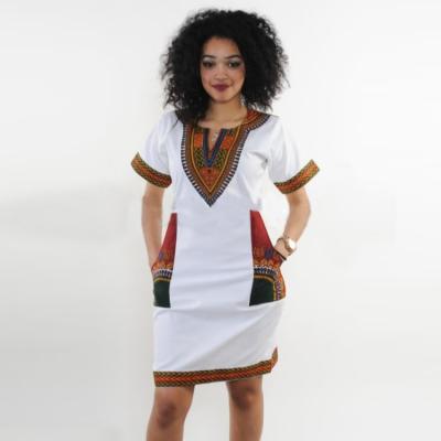 China Anti-Static African Dress For Women Tribe Totem Print Maxi Dress Long Plus Size Female Street Wear Vestido Dress for sale