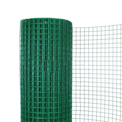 China Corrosion Resistance Low Price 6 Gauge Welded Wire Mesh Fence 4x4 Green PVC Coated Welded Wire Mesh for sale