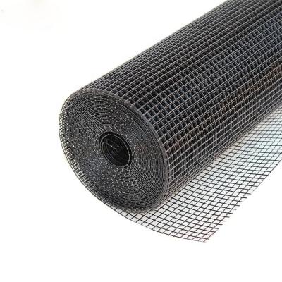 China Corrosion Resistance Black Welded Mesh Roll 20*20 200*200mm Factory Direct for sale