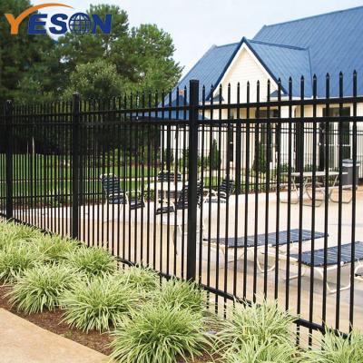 China Easily Assembled Anping Factory 5 Foot Ornamental Yard Guard Wrought Iron Garden Fence for sale