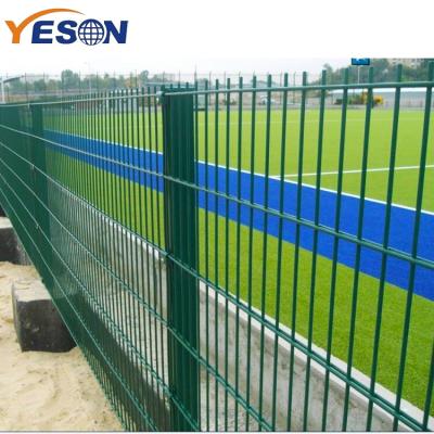 China Eco Friendly Easily Assembled Fence Designs Twin Wire Fence 8/6/8 Double Wire Mesh Fence Panels for sale