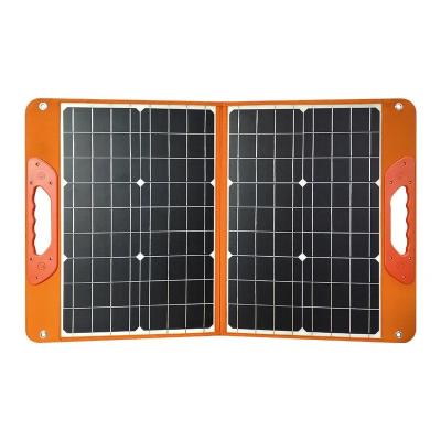 China For Multiple Brands And Models Power Plant Single Crystal Foldable Solar Charger 60W Usb Single High Conversion Rate Single Crystal Waterproof Bag For DC Devices for sale