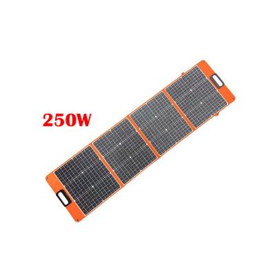 China For Multiple Brands And Models Power Station Made In China 250W Solar Panels Portable Outdoor Foldable Foldable Solar Panels Recycling Solar Folding Package for sale