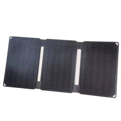 China 10w 20w Foldable Popular Portable Solar Charger Folding Solar Phone Charger Outdoor Camping Solar Panel Holar Hanel Hobile Phone Charger for sale