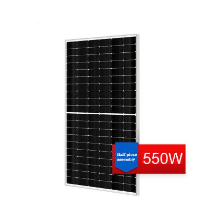 China Outdoor Monocrystalline Silicon Glass Solar Panel 540W550W-4 Solar Panel FS550W-4 for sale