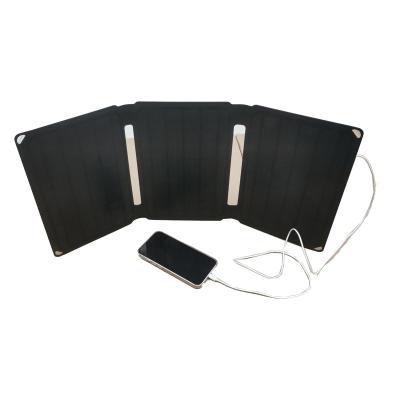 China Foldable Mini Solar Panel Usb Mobile Phone Battery Portable Outdoor Rising 20w Camping Backpacking Solar Charger for sale