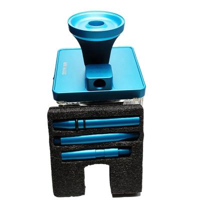 China Hot Selling Mini Hookah Eco - Friendly With Blue Hookah Bowl For Smoking for sale