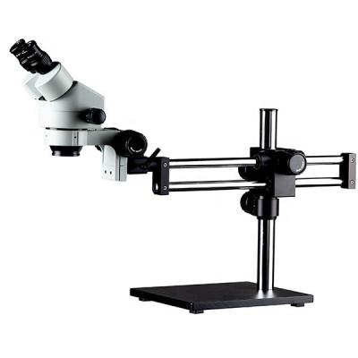 China ZM-2BP3 7X-45X Boom Binocular Stand Stereo Microscope, 235mm ZM-2TP3 Horizontal Movable for sale