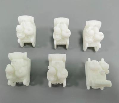 China Custom White Color Footwear with Highly Accurate Sterolithography 3D Printing Process for sale