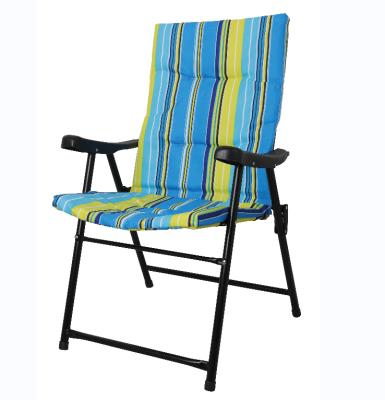 China OEM Modern Patio Padded Folding Chair Balcony Outdoor Foldable Chair Adjustable Lounger for sale