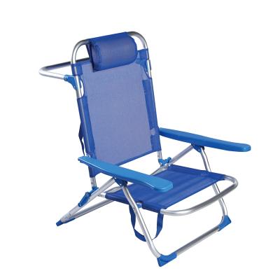 China Outdoor Aluminum Folding Sun Lounger Beach Chair Easy-Transport Sofa for sale