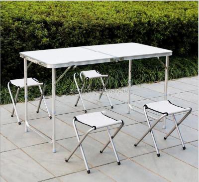 China Modern hot sale multifunctional portable outdoor picnic aluminum folding table /table and chair for sale