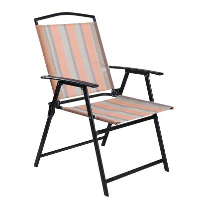 China Modern Garden Mesh Folding Beach Chair Lounger for sale