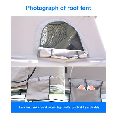 China Factory Hard Shell Car Roof Tent Automatic Outdoor Camping Roof Top Waterproof Tent UV-Resistant for sale