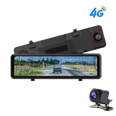 China GPS Car DVR Camera 1080P Front And Rear Network Car Navigation 10.88 Inch 4G GPS Dash Cam Black Box for sale