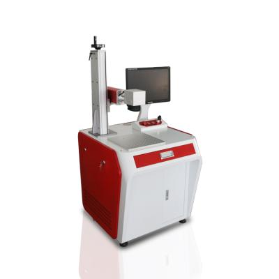 China Laser Marking Desktop Fiber Laser Marking Machine For Statement / Metal / Jewelry / Plastic Parts for sale